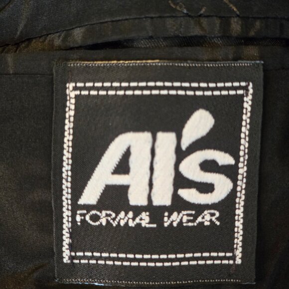 OSCAR DE LA RENTA Black Tuxedo Jacket sz 40R - Picture 6 of 6